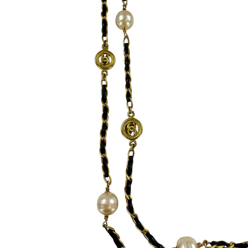 Chanel Vintage CC Long Wrap Necklace - Picture 6 of 9